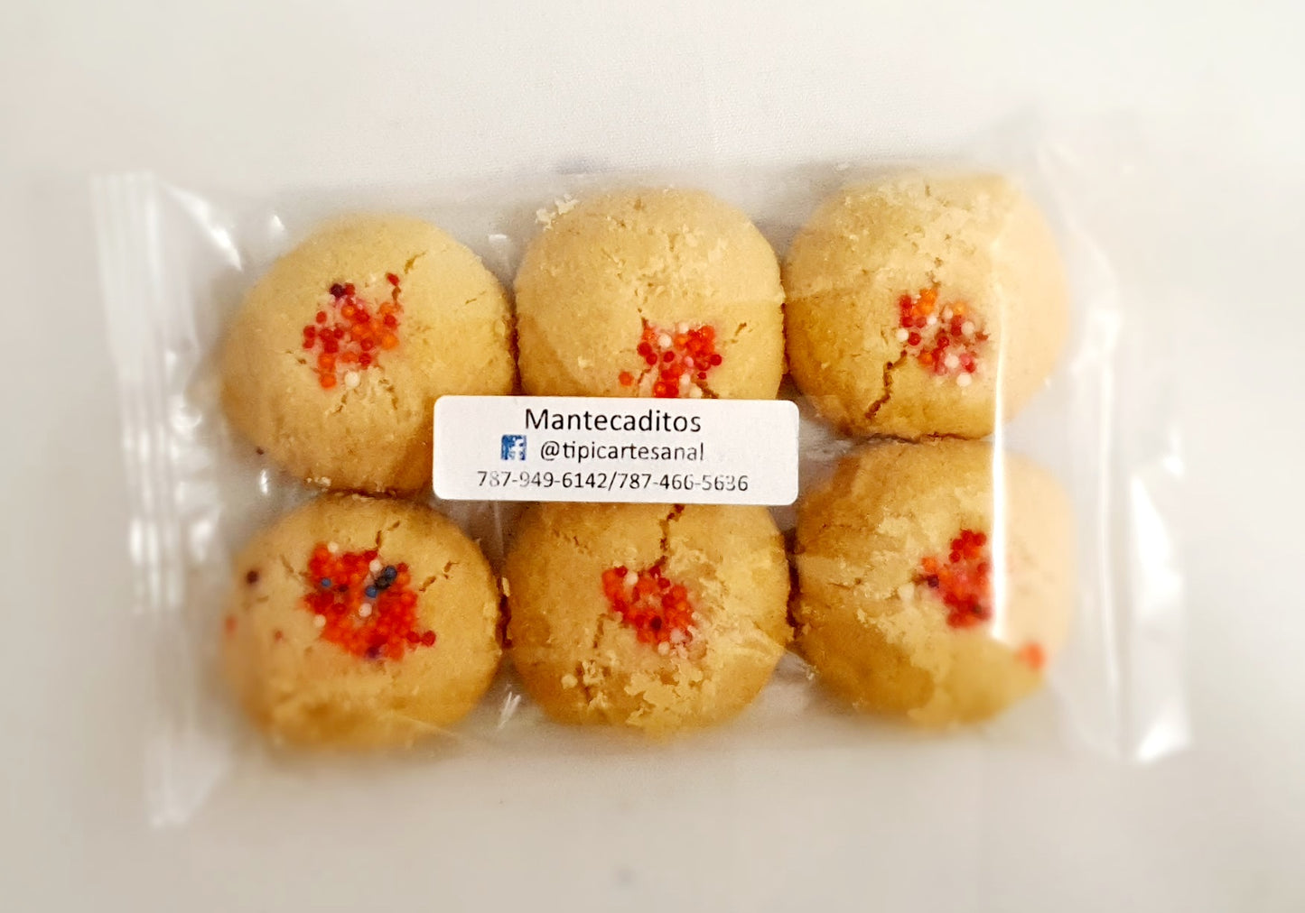 Mantecaditos con Grajea